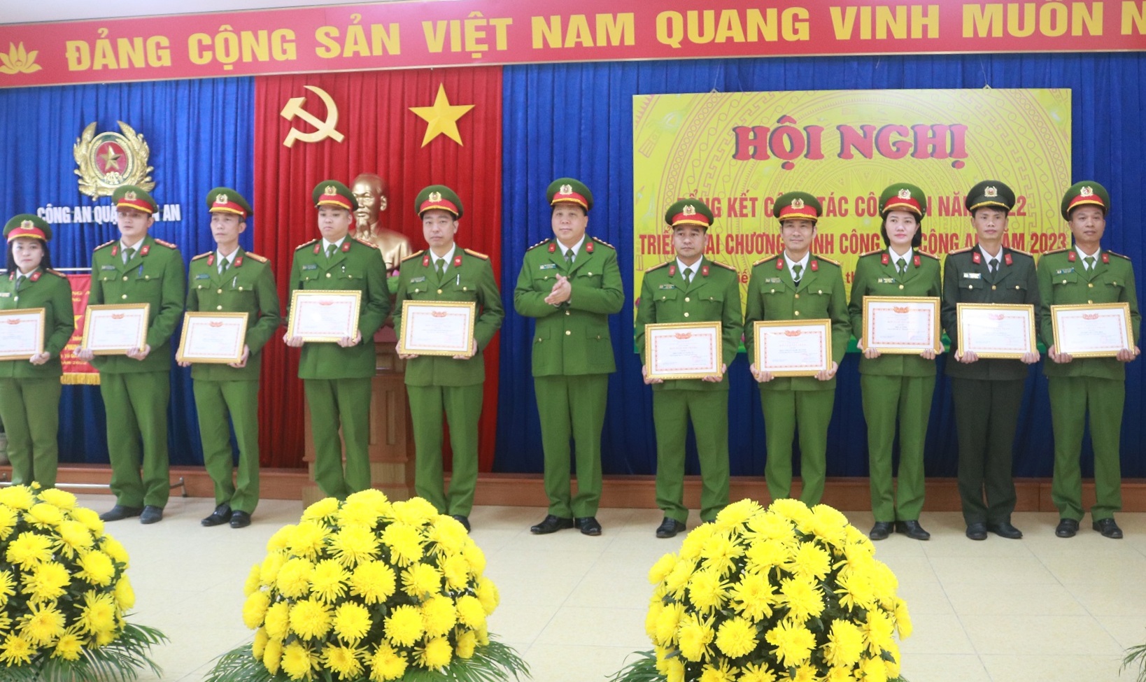 Công an quận Kiến An: Tổng kết công tác năm 2022, triển khai chương trình công tác năm 2023